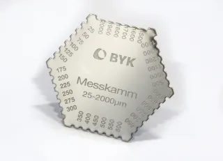 Messkamm 25-2000 µ, rostfreier Stahl (Nr. 3501)