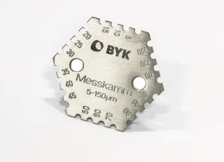 Messkamm 5-150 µm, rostfreier Stahl (Nr. 3507)