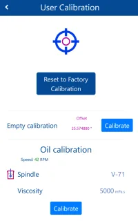 byko-visc RT User Calibration Option (Nr. 8389)